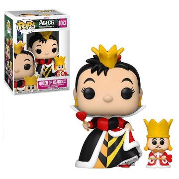 Alice in wonderland 70th pop vinyl queen of hearts and king 1063 01