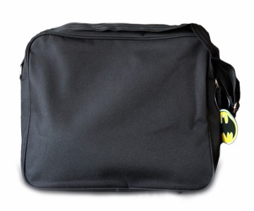 Batman schoudertas met gele logo's