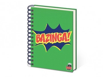 Big Bang Theory notitieboek 'Bazinga' (A5)
