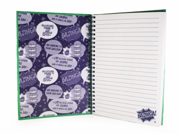 Big Bang Theory notitieboek 'Bazinga' (A5)