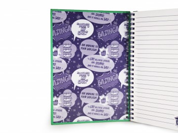 Big Bang Theory notitieboek 'Bazinga' (A5)