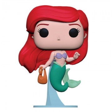 Disney little mermaid kleine zeemeermin pop vinyl ariel met tas 01 def