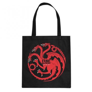 Game of thrones katoenen tas fire  blood 01