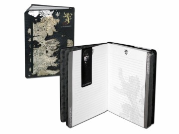 Game of Thrones notitieboek en boekenlegger (Lannister)