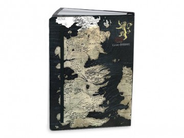 Game of Thrones notitieboek en boekenlegger (Lannister)