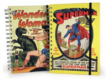 Superman notitieboek (A5) retro