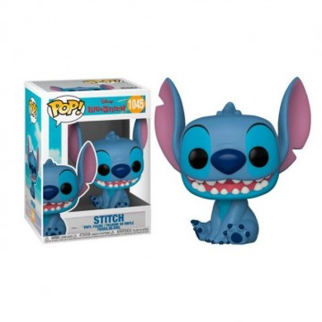 Lilo  stitch pop vinyl stitch zittend lachend 1045 02