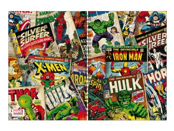 Marvel notitieblok retro (A4)