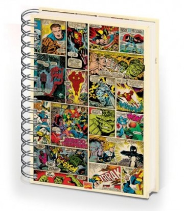 Marvel Comic Strip notebook A5