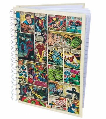 Marvel Comic Strip notebook A5