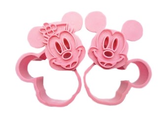 Disney Mickey Mouse & Minnie Mouse cookie cutter
