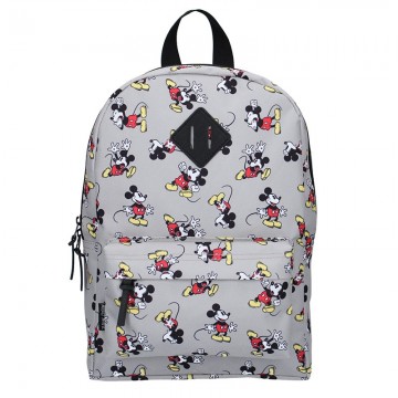 Mickey mouse rugzak grijs met patroon 02