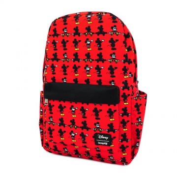 Mickey mouse rugzak rood patroon loungefly 02