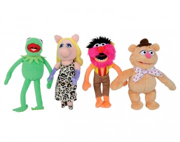 Kermit de Kikker (24 cm) Muppets knuffel