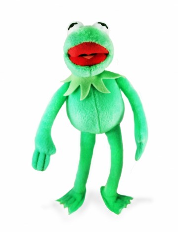 Kermit de Kikker (24 cm) Muppets knuffel
