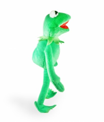 Kermit de Kikker (24 cm) Muppets knuffel