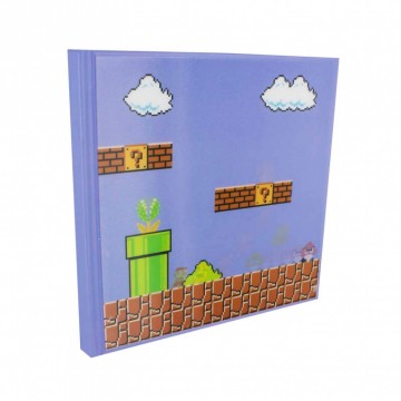 Super Mario Bros. 3D notebook Mario Bros level