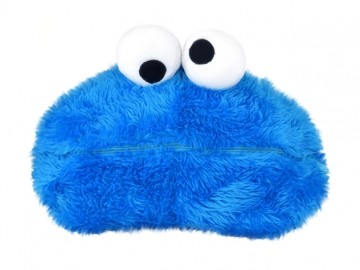 Sesamstraat Koekiemonster kussen met rits en koektasje