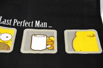 Simpsons keukenset: schort, handdoek en ovenwant