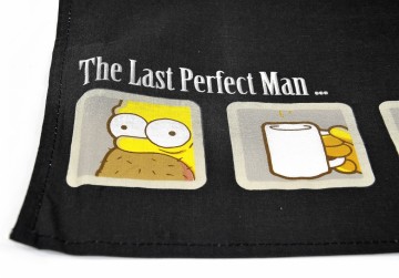 Simpsons keukenset: schort, handdoek en ovenwant