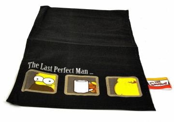 Simpsons keukenset: schort, handdoek en ovenwant