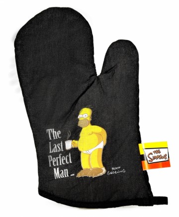 Simpsons keukenset: schort, handdoek en ovenwant