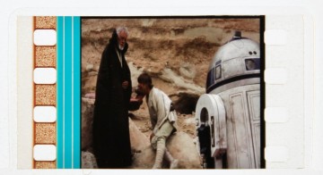 Star Wars boekenlegger met filmstrip A New Hope