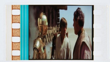 Star Wars boekenlegger met filmstrip A New Hope