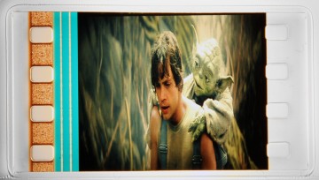 Star Wars boekenlegger met filmstrip The Empire Strikes Back