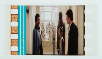 Star Wars boekenlegger met filmstrip The Empire Strikes Back