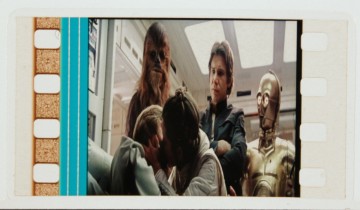 Star Wars boekenlegger met filmstrip The Empire Strikes Back
