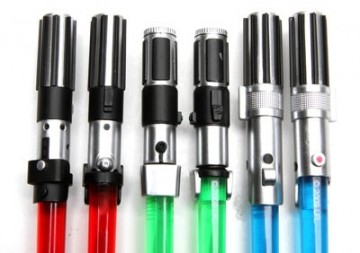 Star Wars eetstokjes Lightsaber Yoda (groen)