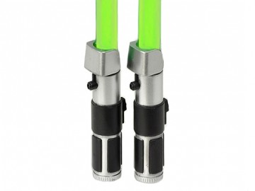 Star Wars eetstokjes Lightsaber Yoda (groen)