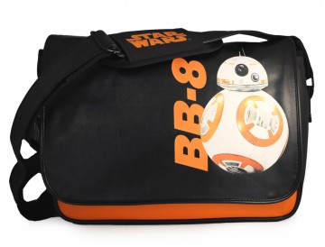 BB-8 schoudertas zwart-oranje Star Wars Episode 7 The Force Awakens