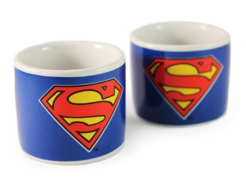 Superman eierdopjes (set van 2)