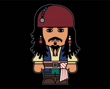 Toonstar tas: Pirates of the Caribbean