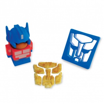 Transformers eierdop en toast cutter