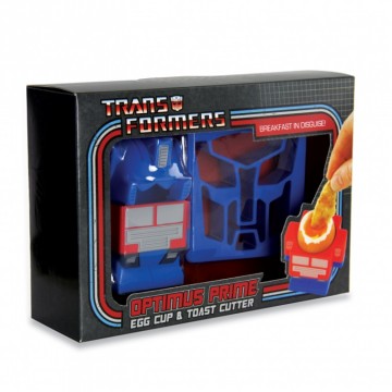 Transformers eierdop en toast cutter