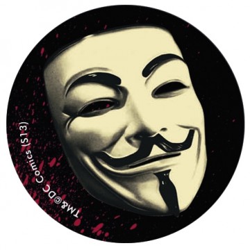 V for Vendetta buttons (set B)