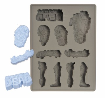 The Walking Dead siliconen ijsblokjes vorm