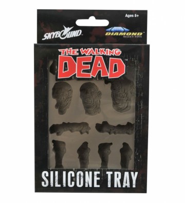 The Walking Dead siliconen ijsblokjes vorm
