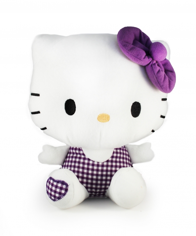 Bewolkt Beheer Recensent Hello Kitty knuffel (paars) - HuupHuup