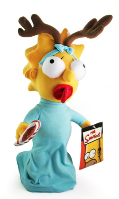 Kerst knuffel Simpsons Maggie