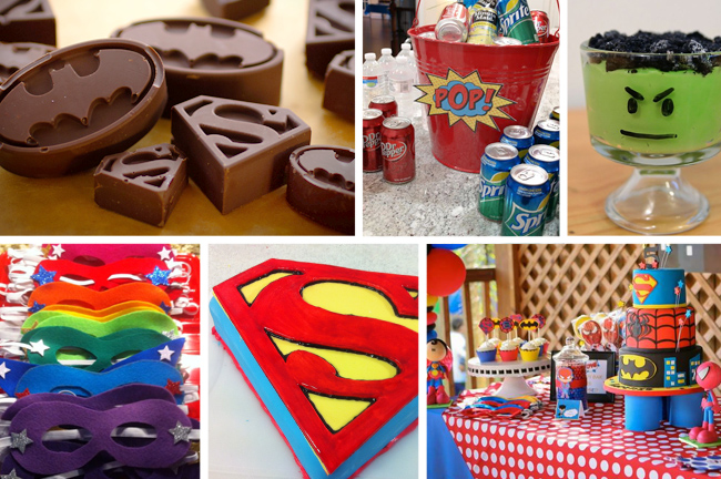 Superhelden themafeest