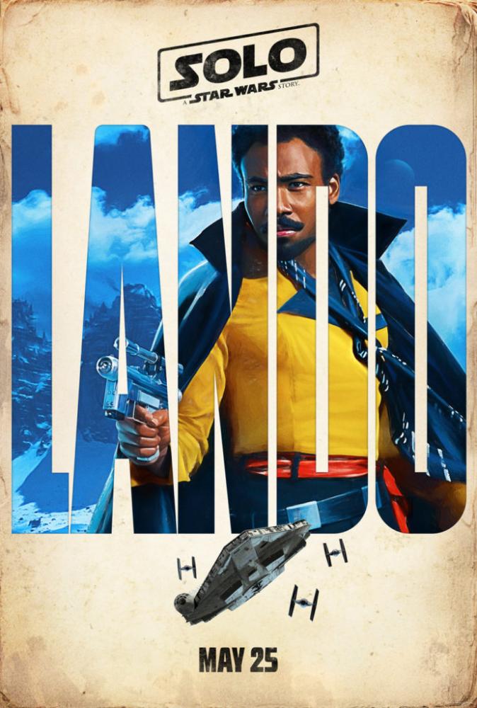 Solo: A Star Wars Story poster Lando Calrissian